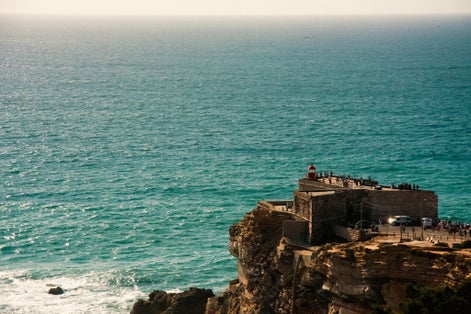 The biggest waves in Nazaré, Portugal