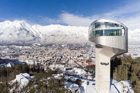 Entrada al estadio Bergisel Ski Jump en Innsbruck