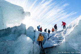 Caminhada fácil na geleira Sólheimajökull