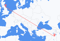 Flyrejser fra Arbil til Newcastle upon Tyne