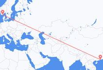 Flyg från Shenzhen till Kristiansand