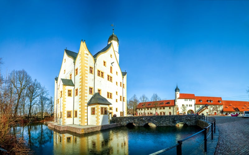 Photo of Water Castle, Klaffenbach in Chemnitz, Germany .