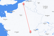 Flights from Lyon to Lille