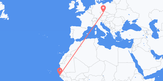 the Gambia to the Czech Republic