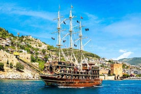 Alanya: Viking Boat Tour with Lunch and Soft Drinks