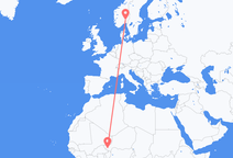 Niamey à Oslo