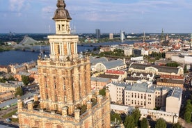 Panorama Riga top view of Riga City