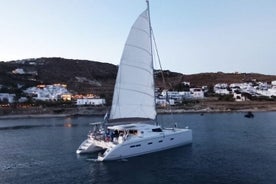 Rhenia semi-private Catamaran Sunset cruise (up to 10 guests)