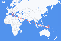 Flights from Port Moresby to Valletta