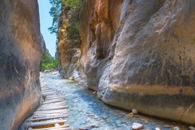 Randonnée dans les gorges de Samaria au départ de La Canée