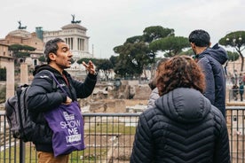 Róm: Leiðsöguferð um Colosseum, Palatínhæð & Rómverska torgið