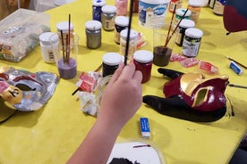 Atelier de masque de classe de Venise