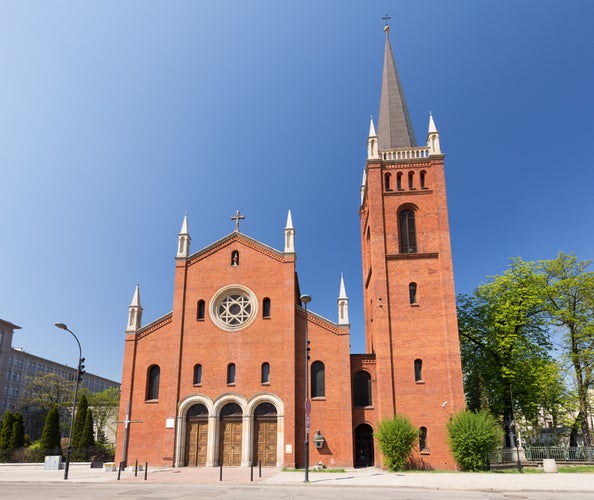 Gliwice - Garrison church of St. Barbara, Poland