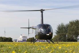 Lelystad: Private helicopter Tulip Tour from Lelystad