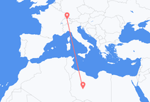 Vols de Sebha à Zurich