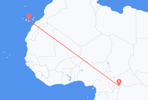 Flights from Bangui to Las Palmas