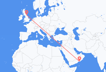 Vuelos de Salalah a Newcastle upon Tyne