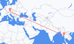 Flyrejser fra Mawlamyine til Salzburg