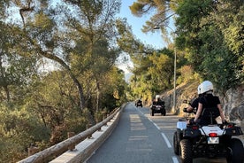 Panorama-Fahrt mit dem Elektro-Quad ab Nizza