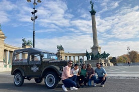 Excursão clássica em Budapeste com jipe russo