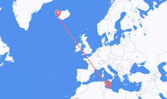 Tripoli to Reykjavík