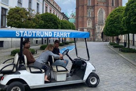 Wroclaw: City Tour Sightseeing Golf Cart Old City+Cathedral