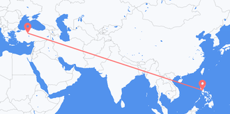 Flights from the Philippines to Turkey