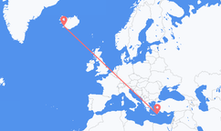 Reykjavík to Karpathos