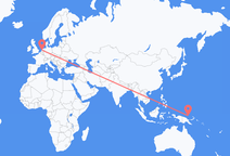 Flyrejser fra Manus Island til Amsterdam