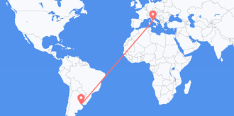 Flights from Argentina to Italy