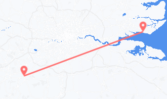 Train tickets from Guildford to Southend-on-Sea