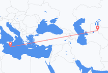 Flyrejser fra Nukus til Malta