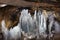 Photo of Underground glacier in Scarisoara cave, Apuseni mountains, Romania .