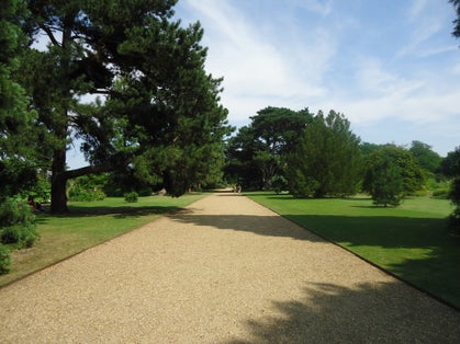 Photo of Cambridge University Botanic Garden, England.