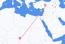 Vols de NDjamena pour Kahramanmaraş