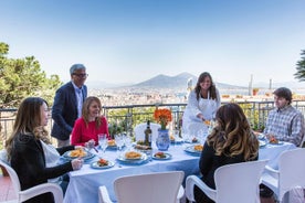 Cava de 'Tirreniの地元の家での昼食または夕食と料理のデモ