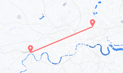 Train tickets from Hackney to Kew