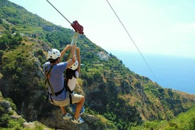 Yksityinen Zip Line -lento pilvien yli Furoren vuonon yli
