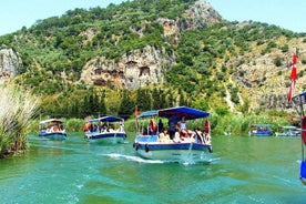 Escursione di un giorno a Dalyan da Fethiye, compresa la crociera sul fiume, i bagni di fango e la spiaggia di Iztuzu