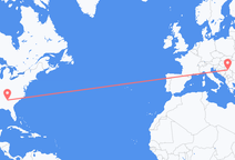 アトランタからベオグラード行きのフライト