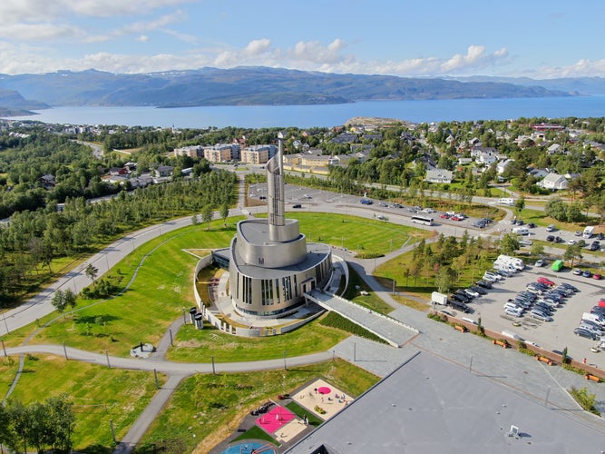 Northern Light Cathedral in Alta, Norway.