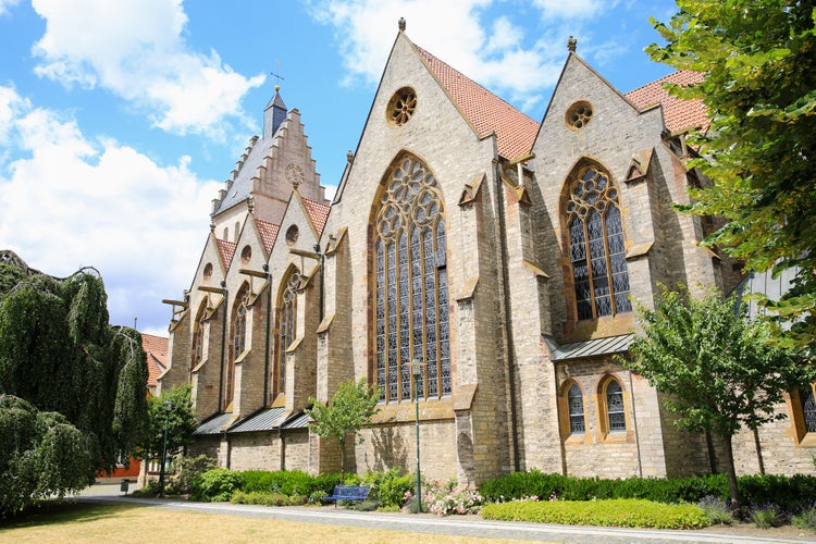 Photo of The histoiric St Mariae Birth church in Bad Laer, Osnabrücker Land, Lower Saxony, Germany.