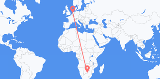 Vuelos de Botsuana a Países Bajos