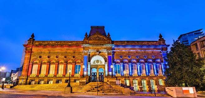 Photo of Leeds City Museum in West Yorkshire, England.