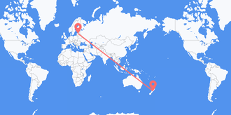 New Zealand to Latvia