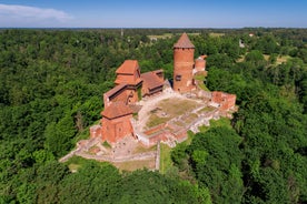 Photo of Lielvārde church, Latvia.