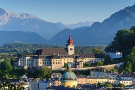 Upprunaleg hljóð af tónlistartúr í Salzburg með Schnitzel og núðlum