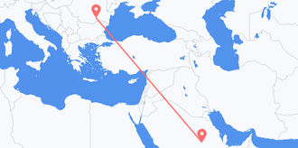 Saudi Arabia to Romania