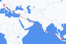 Flights from Jakarta to Milan