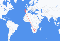 เที่ยวบินจาก Kimberley, Northern Cape ไปยัง ลิสบอน